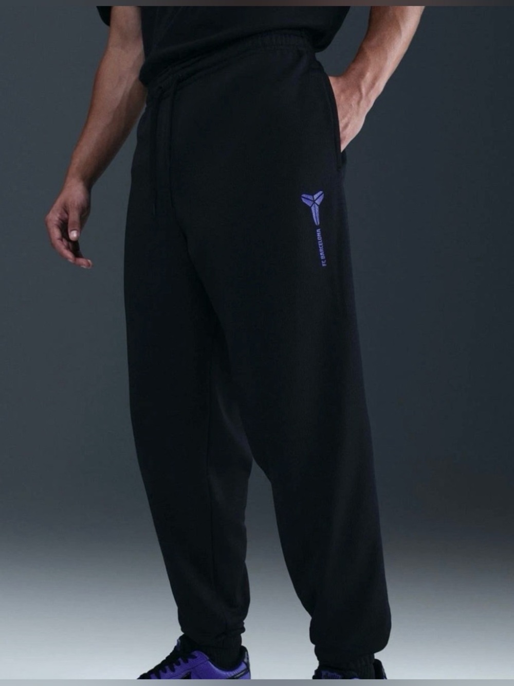 Nike x Kobe Bryant Mamba x FC Barcelona Sweat Pants (HQ9616-010) Men’s Size XL